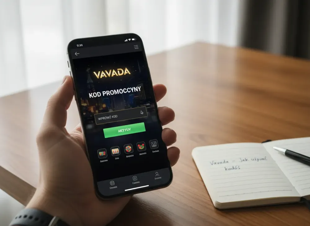 Vavada kod promocyjny - jak aktywować i używać